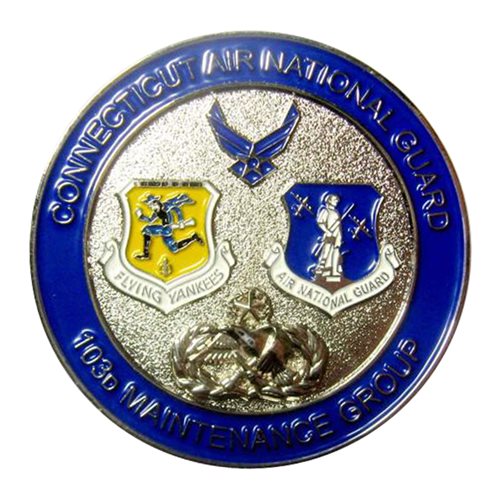 103 MXG CMSgt Commander Challenge Coin 
