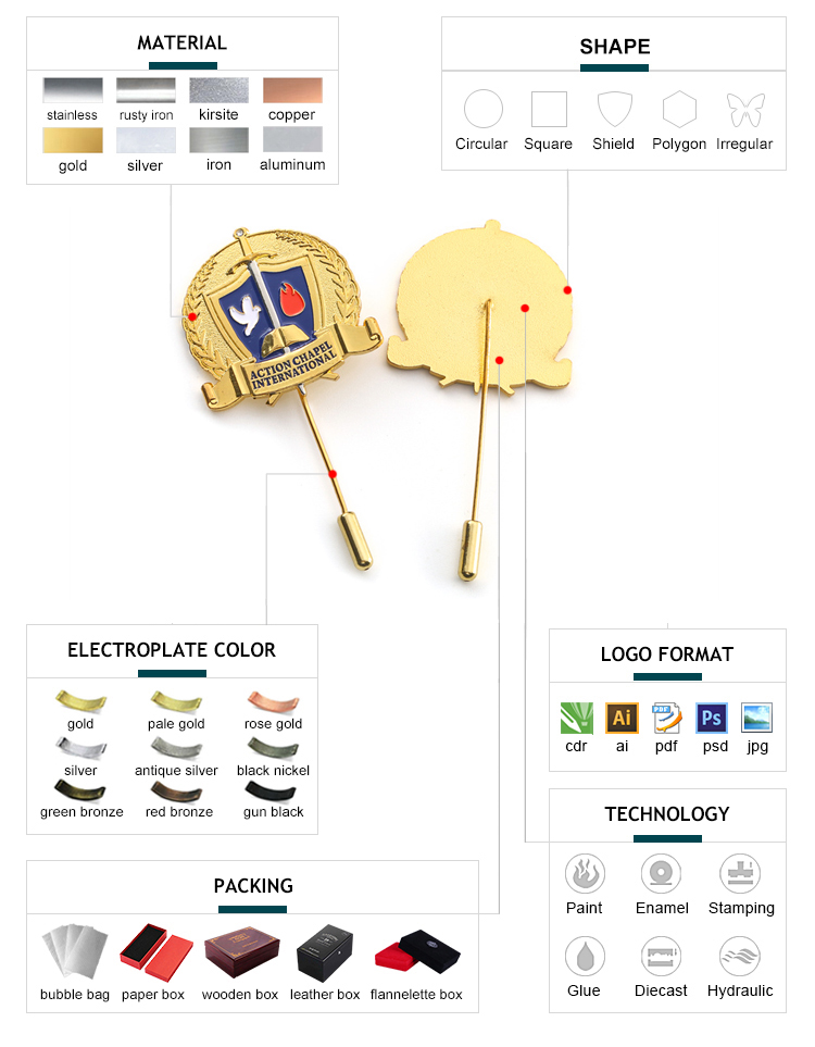 tie pins