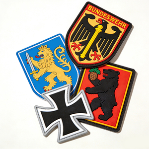 Custom Logo 3D PVC Soft Rubber Patch TPU and Silicone Heat Transfer Silicon Vinyl Label for Clothing