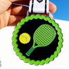 Personalised Creative Design High Quality Racket Shape Pickleball Tournaments Game Pickle Ball Sports Award Medals Medallas Medallion Custom Pickleball Medal