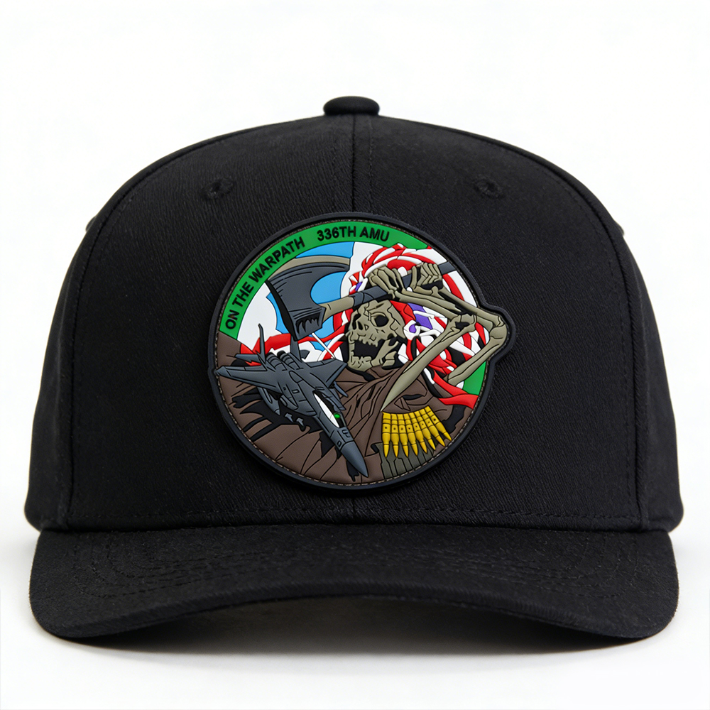 Custom 336TH AMU On The Warpath PVC Patch – Factory-Customized Themed Emblem