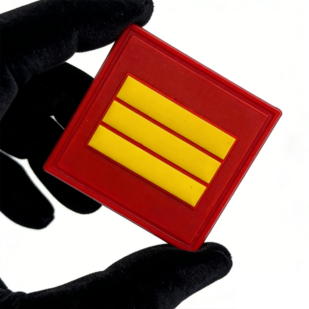 Custom Spain pvc patch Public Service Training Tracksuit with Employment Code Identification OEM