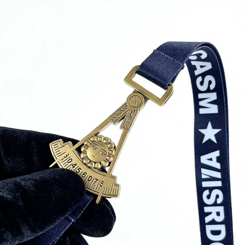Past Master Lanyard Custom Design High Quality Past Master Lanyard for Events Meetings and Daily Wear