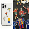 Factory Custom Arab Badges Pins Al Ahli Saudi FC and Al Ittihad Saudi FC Decorative Stickers for Phone