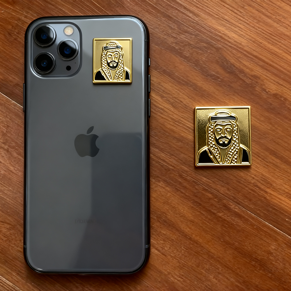 Middle East Saudi Kuwait Oman Arab Soft Hard Enamel Pin 3M Sticker 3d Phone Stickers