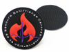 Custom Embossed 3D PVC Rubber Label Rubber Logo Patches Custom Clothing Labels