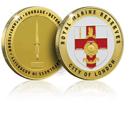 Royal Marines Challenge Coin