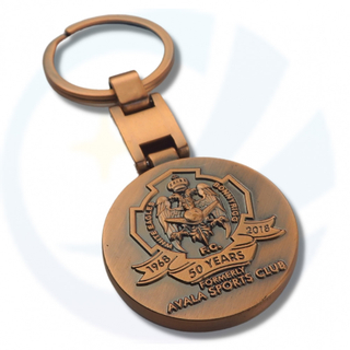 Custom Football Keychain