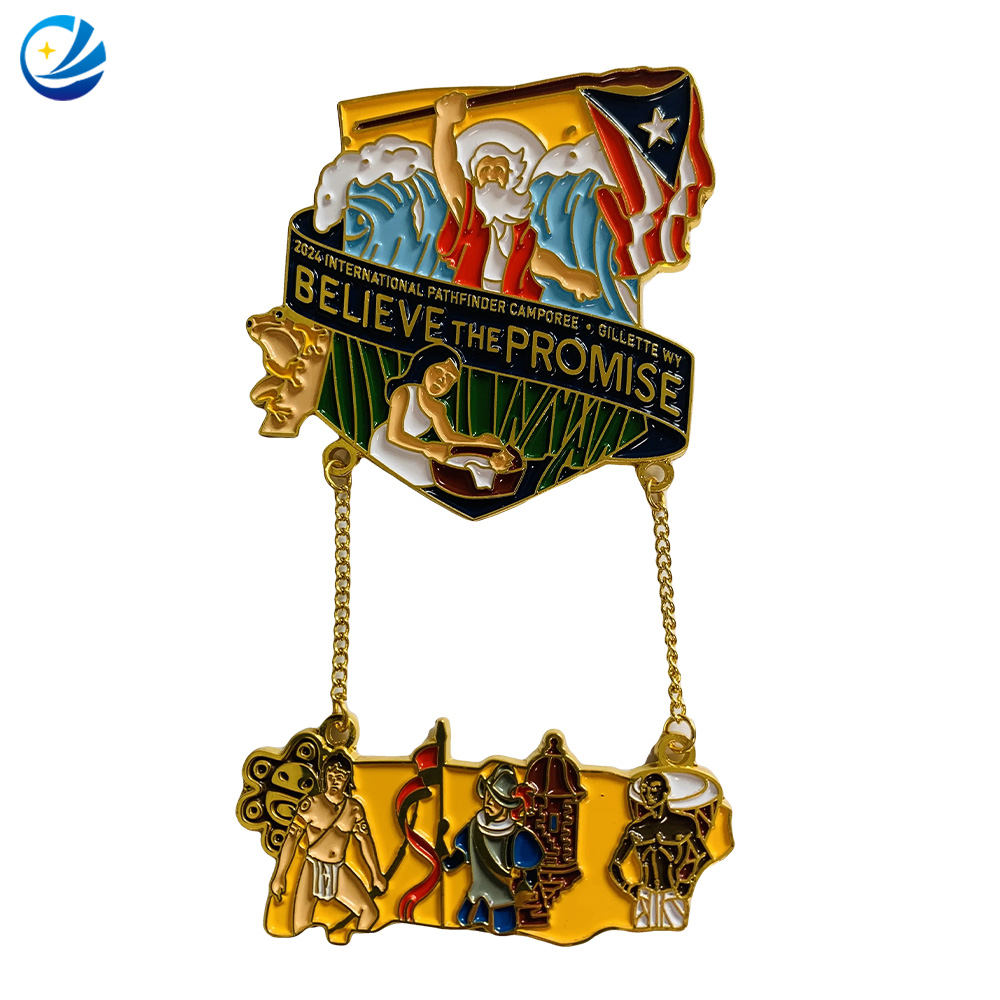  International Pathfinder Camp Believe The Promise enamel pin
