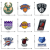 Factory Direct Sales Basketball Team Logo Patches Sportswear Embroidery Labels Applique