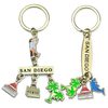 Make Your Own Logo Metal 3D KeyChain Parts Wholesale Metal Souvenir Custom Keychain Manufacturers In China