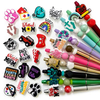 Wholesale Custom Food Grade Easy String DIY Jewelry Bracelet Beads On Pen Animal Focal Beads