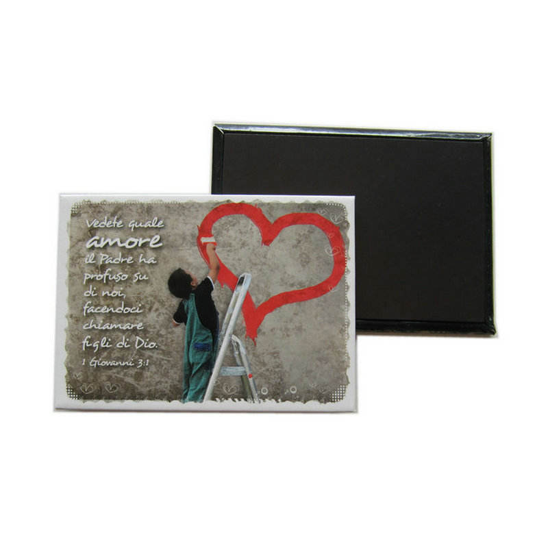 3.55"x2.55" Iron Fridge Magnet Metal Fridge Magnet