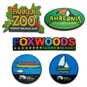 Factory Fridge Magnet Custom Logo Sticker Medium Magnetic Stickers Die Cut 2d 3d Promotional Custom Soft Pvc Fridge Magnets
