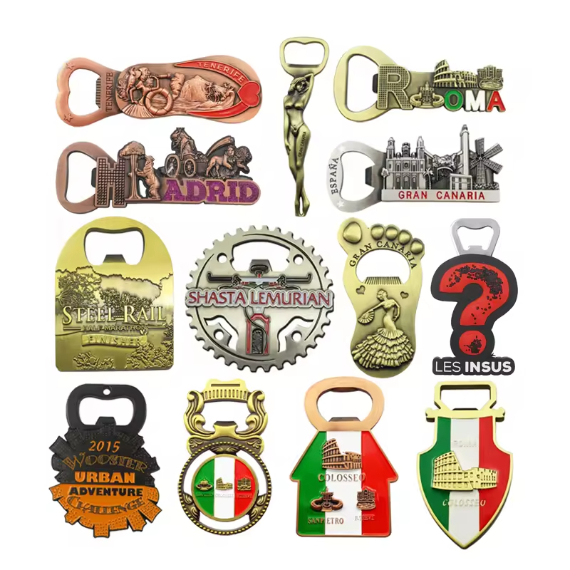 Sublimation Beer Bottle Opener Custom Carabiner Opener Bottle for Wedding Gift Metal Wine Bottle Opener