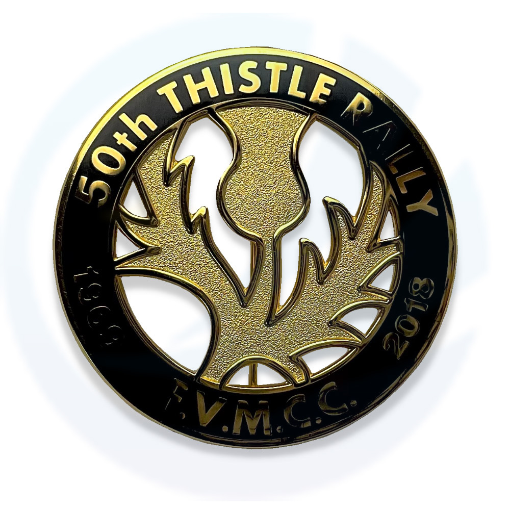 Sandblast Metal Pin