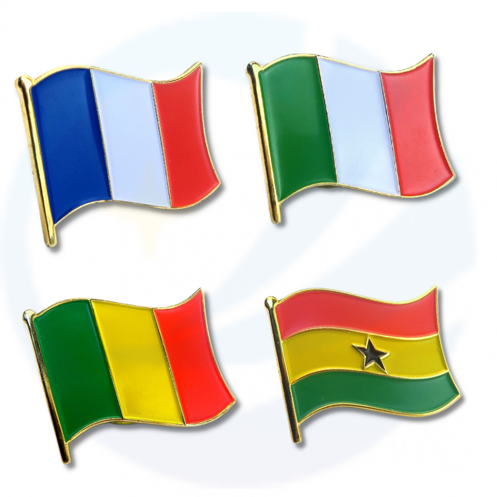 Enamel Pin Flag