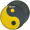 Custom PVC Rubber Bowling Shammy Pad 6 Inch Oil Absorbing Ball Cleaner with 3D Logo