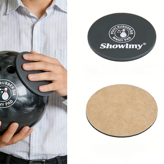 Custom 3D PVC Rubber Bowling Shammy Pad Oil Absorbing Leather Back Cleaner Pad