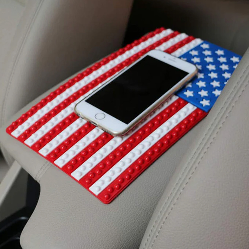 PVC Rubber Dashboard Grip Pad Custom Logo Non Slip Mat for Car Gift Items