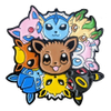 Custom Designs Cute Anime Pokemon Badge Animal Game Pokemon Pikachu Enamel Pin Go For Kids
