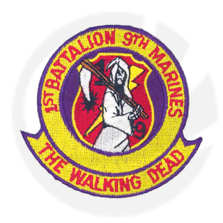 1ST BATTALION 9TH MARINES PATCH