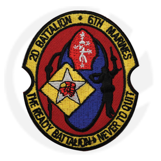 2ND BATTALION 6TH MARINES PATCH
