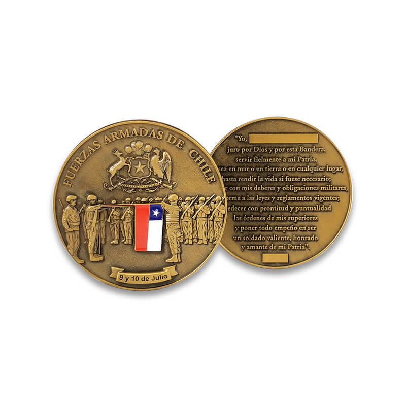 president metal large Challenge Coin