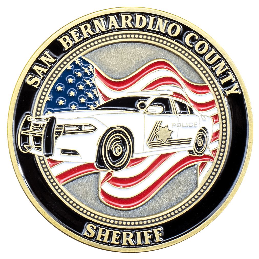 souvenir enamel police Challenge Coin