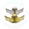 gold mini gold Military Police Badge