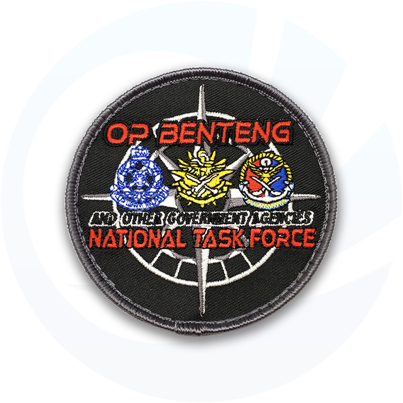 Custom Tactical Gear Embroidered Patches