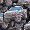 Factory Wholesale Car Shape Car Iron on Patch Car Patch PVC Hook & Loop Patches 2D 3D Embossed 