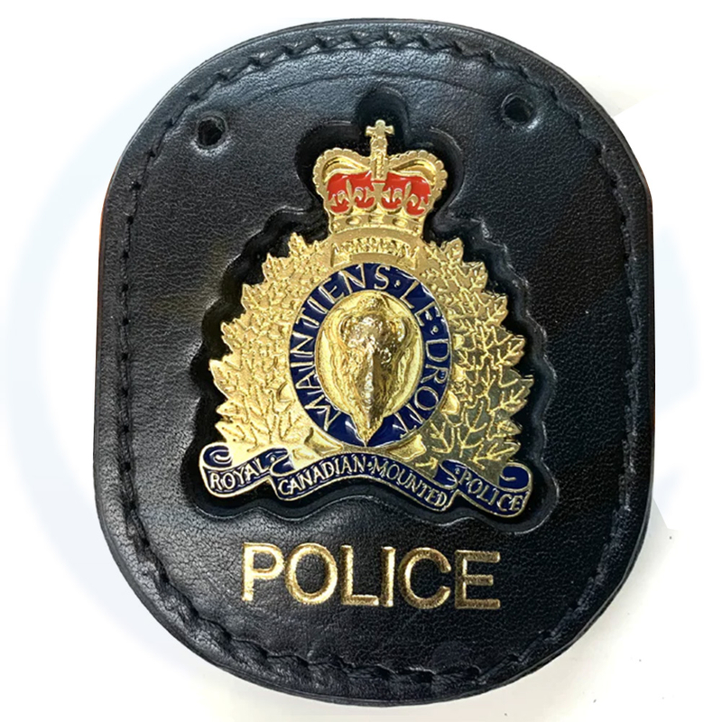 RCMP Crest Badge Carrier # 2--INCLUDES Badge