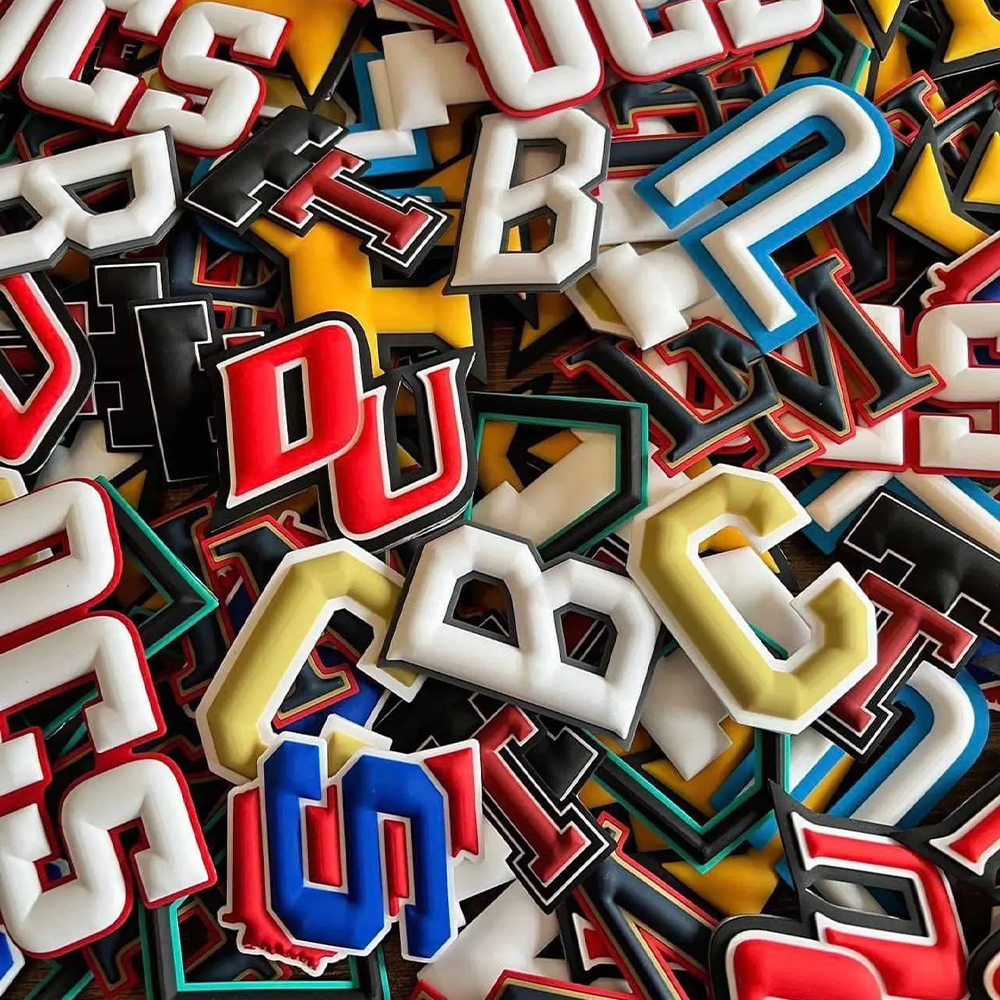 3D Decals 3D Raised Sticker 3D Helmet Decals, No Glue Required, PVC Rubber Patch, Baseball, Softball, Hockey, Sports Logo