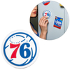 Custom Basketball Team Logo Style PVC Fridge Magnet – 3D Rubber Souvenir for Sports Fans, Kitchen & Locker Decoration