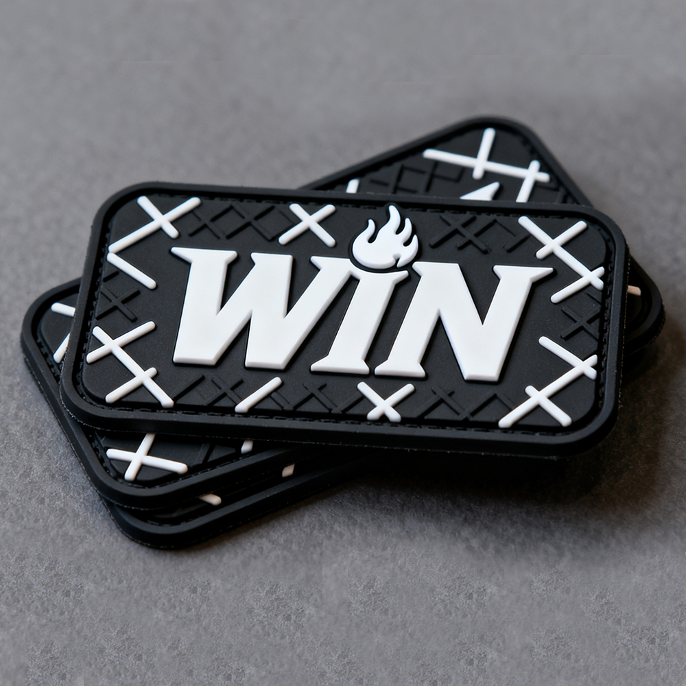 Custom Logo Products Fashion Soft PVC Logo Product Patch Rubber PVC Patches 3D Embossed Label Garment Rubber Tags for Clothes