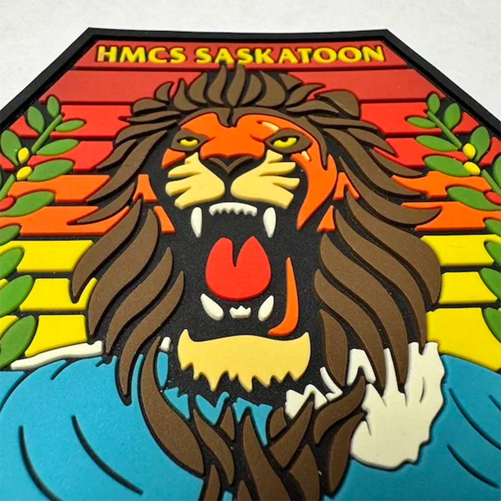Custom Canada PVC Rubber Tactical Patch Funny Tactical Sports Patch for Backpacks and Hats