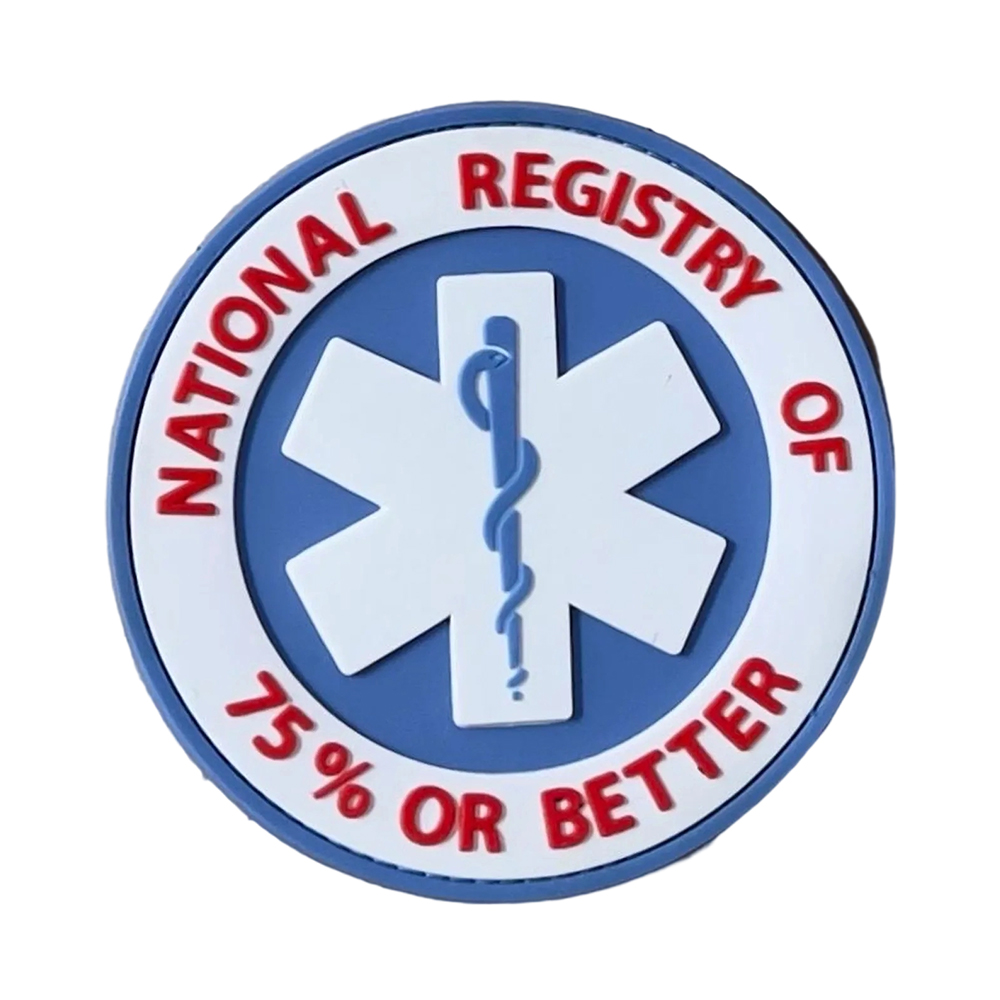 MEDIC Tactical Rubber Rescue Snack Patches Medical MED EMT PARAMEDIC Emblem PVC Rubber Badges