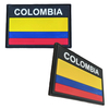 National Flag Patches 3D PVC Rubber Silicone Colombia Flag With Hook Patch