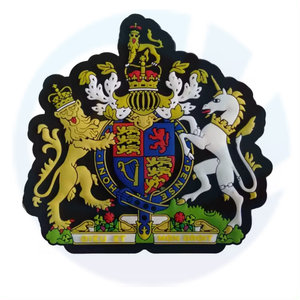 Custom Coat of Arms of The United Kingdom Pvc Patch
