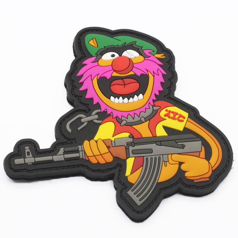 PVC Soft Silicone Patch for Government Department Uniforms
