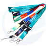 Low Shipping Cost Manufacturer Printed Polyester Sublimation Keychain Strap Custom Lanyards With Logo Custo