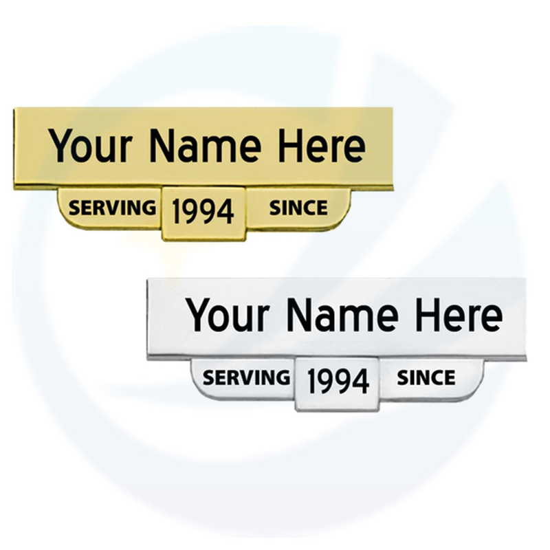 ENGRAVED "SERVING SINCE" NAME PLATES
