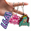 Custom Shaped Silicone 2D 3D Key Holder 