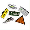 High Quality Custom Shape Mobile Cover Sticker Metal Saudi Accessories