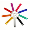Hot Selling Customized Flashlight Wrench Bottle Opener Logo Greek Keychain