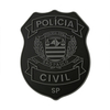 São Paulo State Public Service Emblem PVC Patch Soft Rubber Badge with Hook and Loop Backing Custom 2D 3D Patch