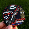 Pakistan Flight Crew Gear Patch PVC 3D Raised Detail Hook Loop