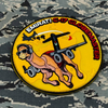 Emirati Flight Group PVC Patch Soft Rubber Emblem for Gear