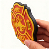 Fire Fighter Department Rescue FD Rubber Patch – Durable PVC Badge for Gear, Backpacks, Jackets